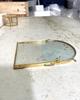 Semi-circular Glass Metal Frame for Photo or Plant Display