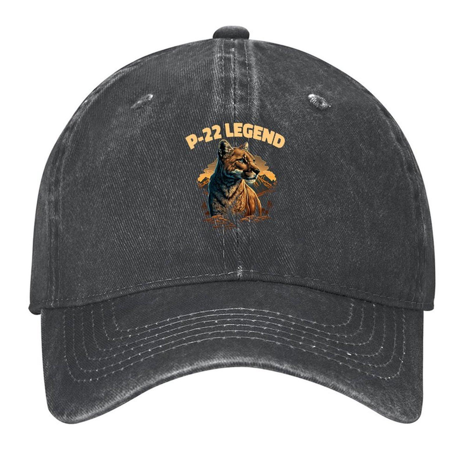 

P-22 Mountain Lion Silver Lake P22 Baseball Cap Military Tactical Cap Mountaineering Sports Cap Golf Wear Unisex Women s