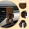 Shaking Feet Wooden Doll Accessories for Car Dashboard Decorative Versatile Lightweight Ornament