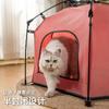 Foldable Pet Dog Cat Cage Summer Pet Special Camp Bed Fence Ice Pad Dog Cage Breathable Cat Supplies