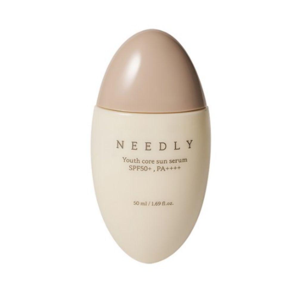 Needly Youthcore Sun Serum 50ml - SPF50+ PA++++ Hydrating Anti-Aging Sunscreen