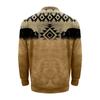 Men's Outdoor Vintage V-neck Button Long Sleeve Fashion Sports T-shirt