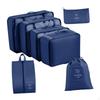 Packing Cubes for Suitcase Luggage Organizers Camping Travelling 7 Piece Beige
