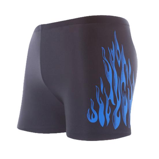 

Мужские плавки Slim Fit Plus Размер Цветные шорты для плавания с плоским углом для тренажерного зала 4XL синий