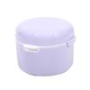 Lock Case Portable Mouth Protection Box Oral Cleaning Fake Dental Prosthetics Storage Box Dental Appliance Orthodontic Box