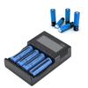 Liitokala Lii pD4 LCD Battery Charger 4 Slot Smart Battery Back