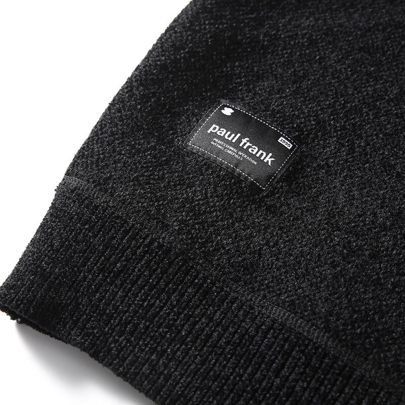 Paul Frank Men's Fleece-Lined Crew Neck Sweater