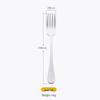 ZISIZ Stainless Steel Dinner Fork Set