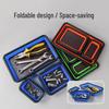 Silicone Magnetic Wrench & Screw Tool Tray - Foldable Storage Box