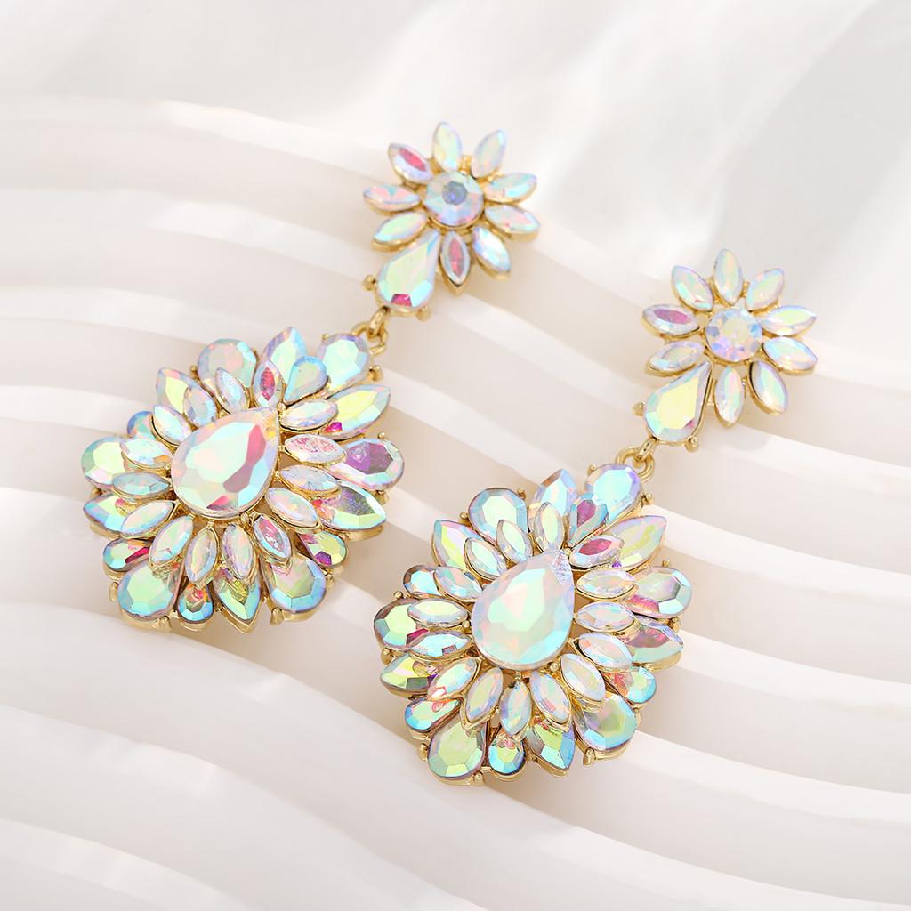 Alloy Fashion Earrings For Women With Elegant Drop Design For Spring