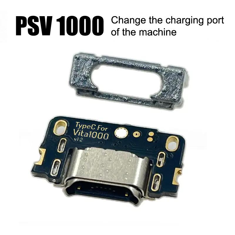 1 Piece For Ps  Psv 1000 Console Replacement Usb Port Repair Part Diy Usb-C Type-C Charging Port