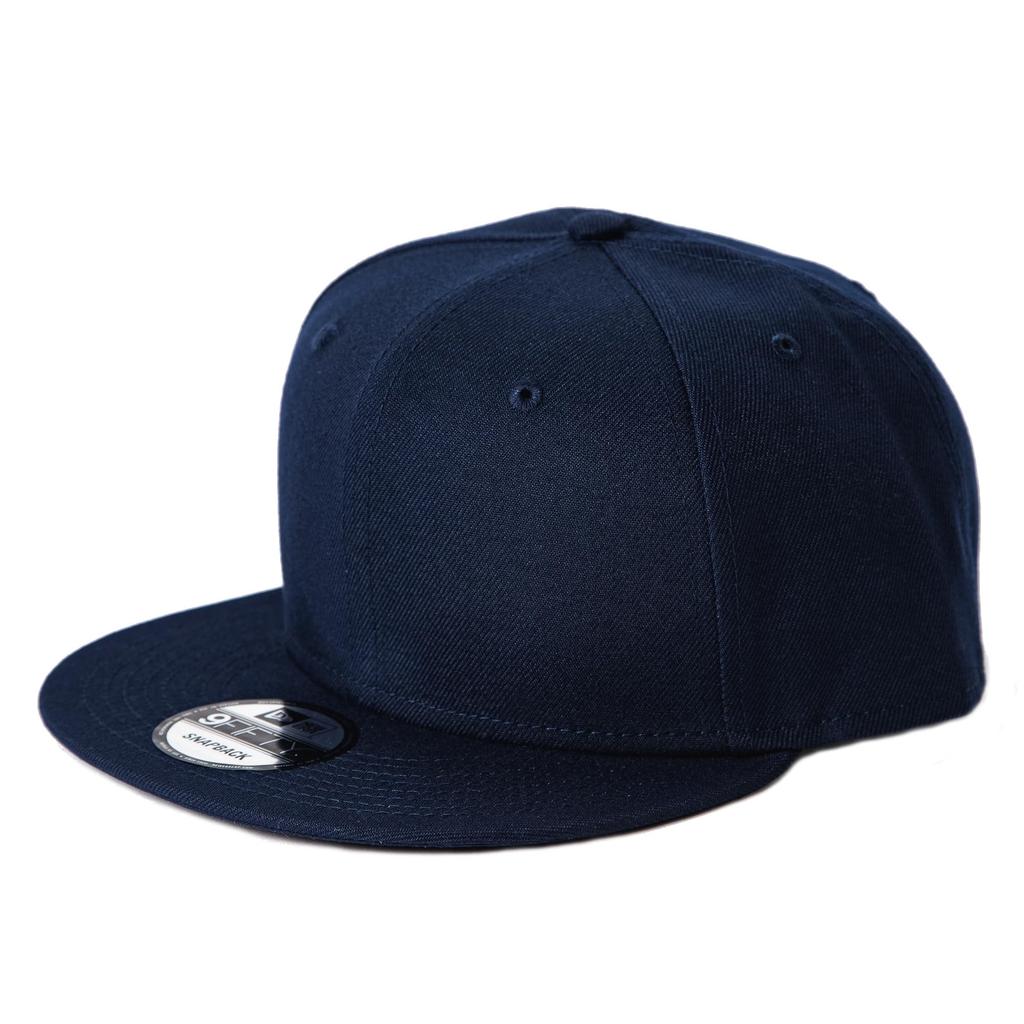 New Era Cap 9FIFTY Standard Fit Flat Bill Snapback Cap Deep Navy