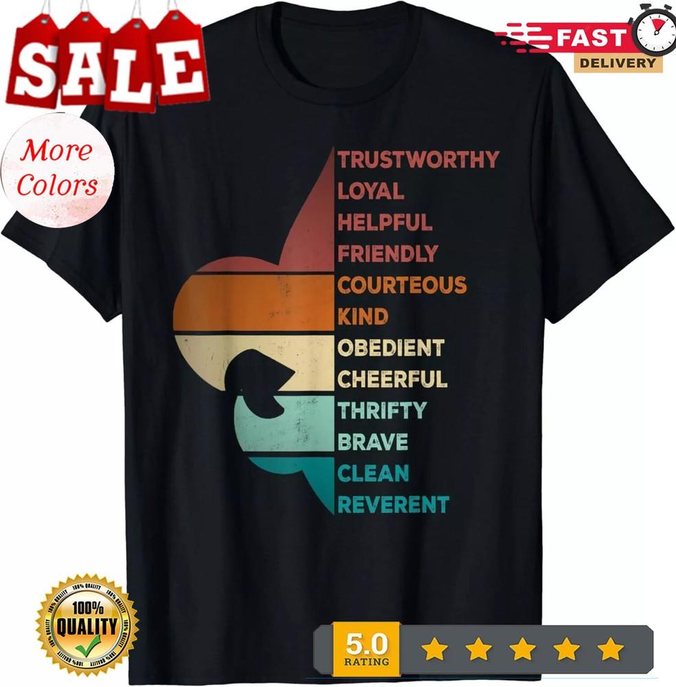 2025/Cool Retro Vintage Style Scouting Law Gift Unisex T-Shirt Unisex T-Shirt XXXL