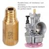 10Pcs/Set Carburetor Main Jet Kit 130 132 135 138 140 142 145 148 150 152 Replacement for Keihin PWK PE OKO KOSO