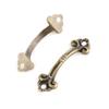 10 Pieces Zinc Alloy Dresser Drawer Pulls Cupboard Handle Vintage Furniture Decor Handle Bedside Cabinet Pulls Durable