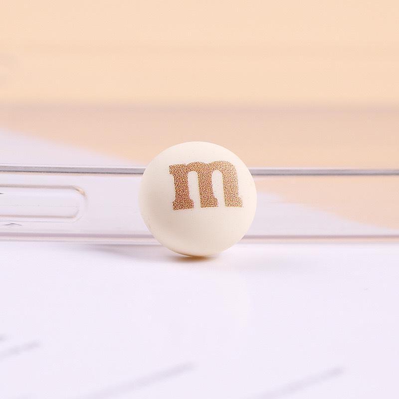 Cartoon Frosted M Bean Resin DIY Jewelry & Phone Accessories Kit