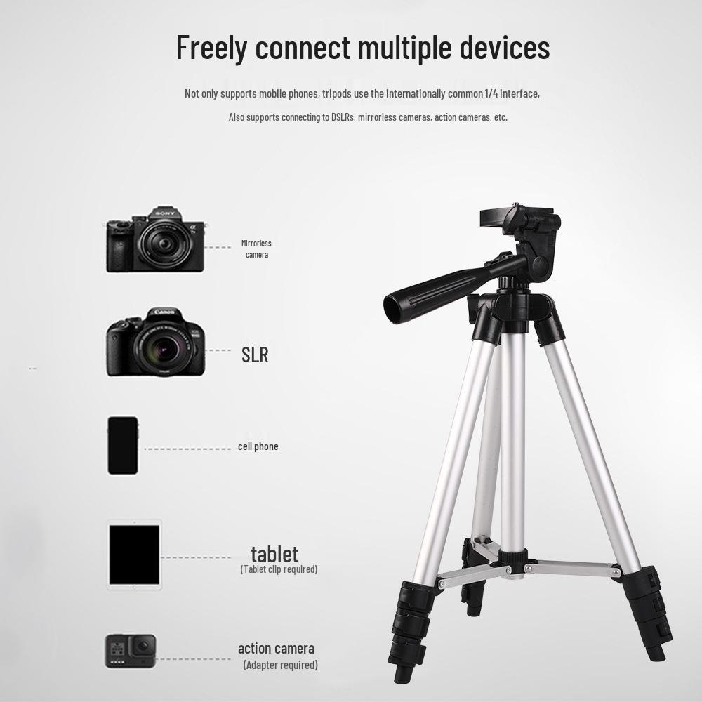 Aluminum Alloy DSLR Camera & Telescope Tripod Stand