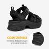 Teva CuShioned Women S Height increaSing SandalS Hurricane ampSole Gaila Stvf2614570 Blk