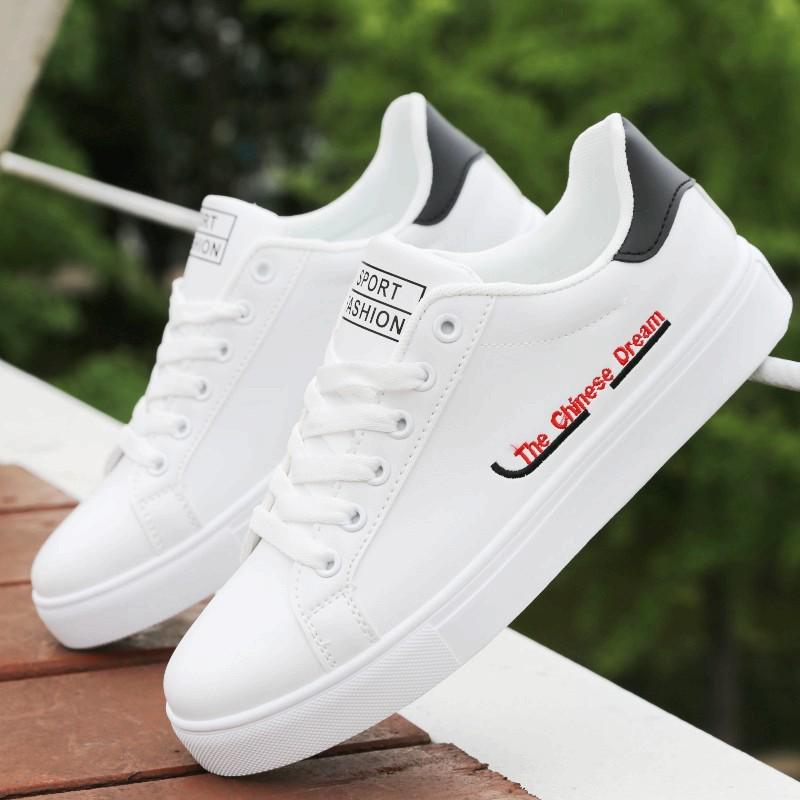 Мужские Белые Модные Повседневные Осенние 2025 Спортивные Обувь Size 44