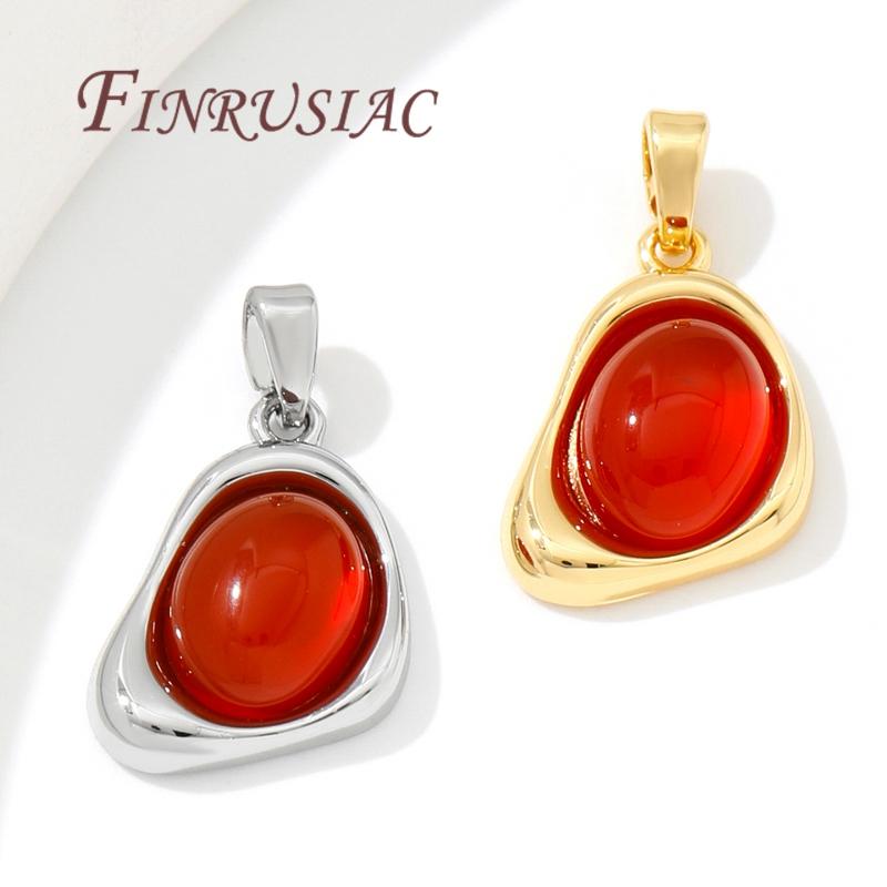 18K Real Gold Plated Natural Stone Charms For Jewelry Making,Pendants For Necklaces Making Accessories,DIY Jewelry Findings