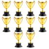 10ks mini trofejí plastová cena trofejí poutavé ozdoby na mini stolní trofeje pro rekvizity na párty