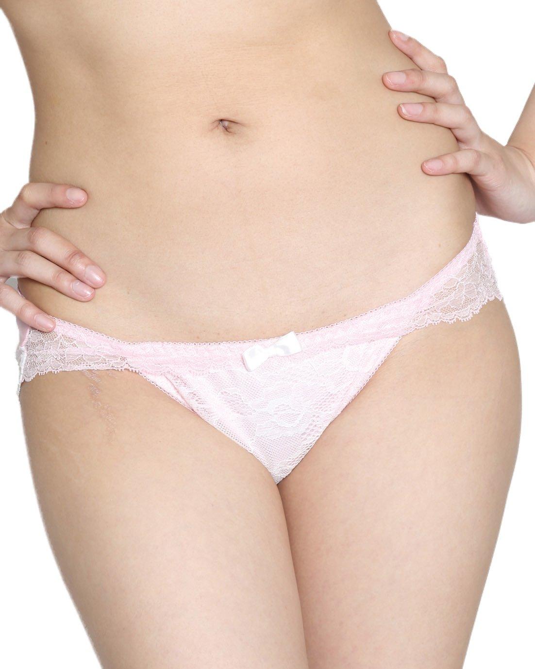 

nemoP Shorts with rotor pocket lace pink (front ruffle)