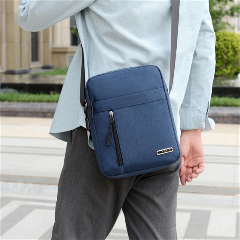 Men's Business Casual Messenger Bag Lightweight Travel Office Work Satchel Bags Large Crossbody Bag