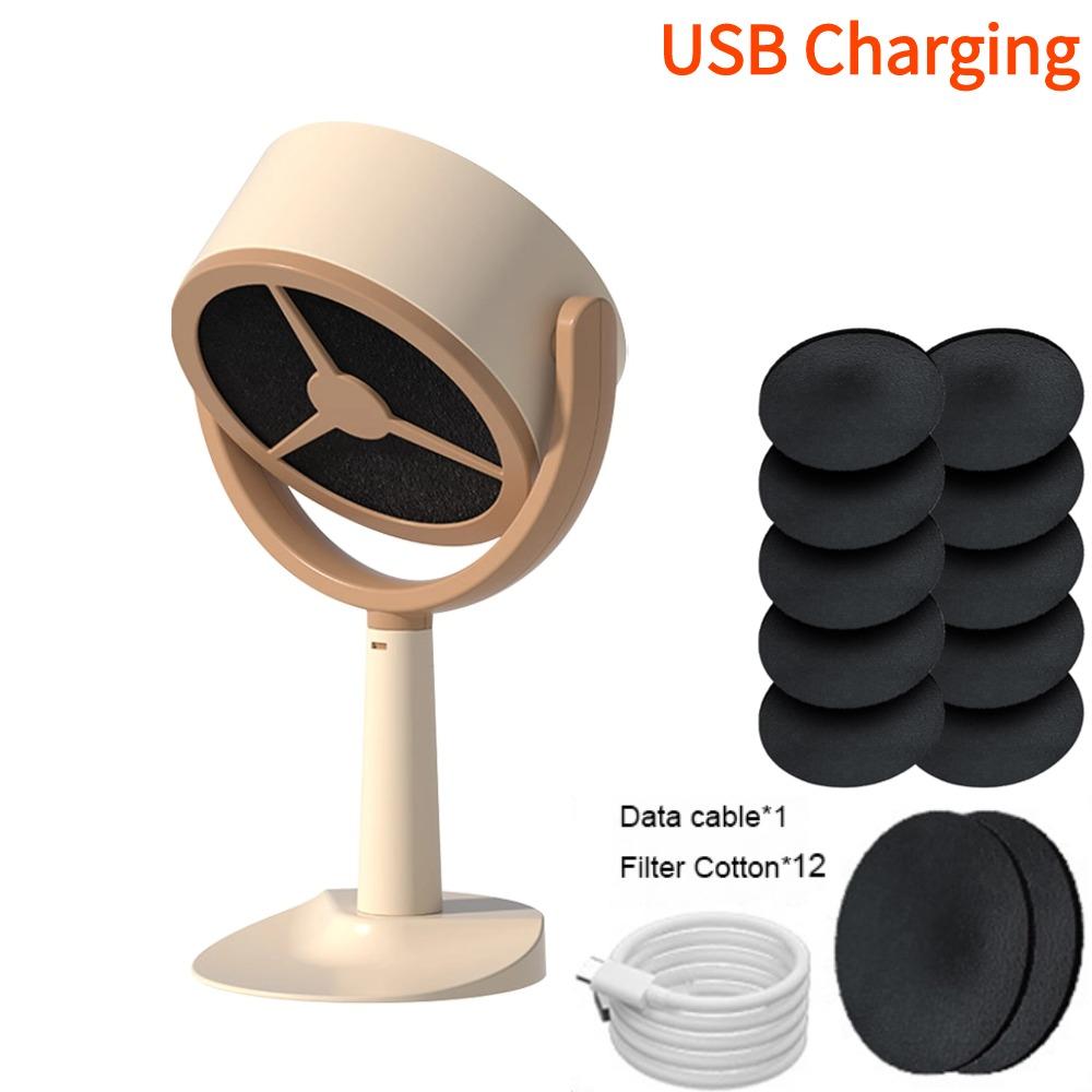 Desktop Range Hood Portable Extractor Exhaust Cooker Small Ventilator Suction For Smoking USB Home Kitchen Indoor BBQ Hot Pot