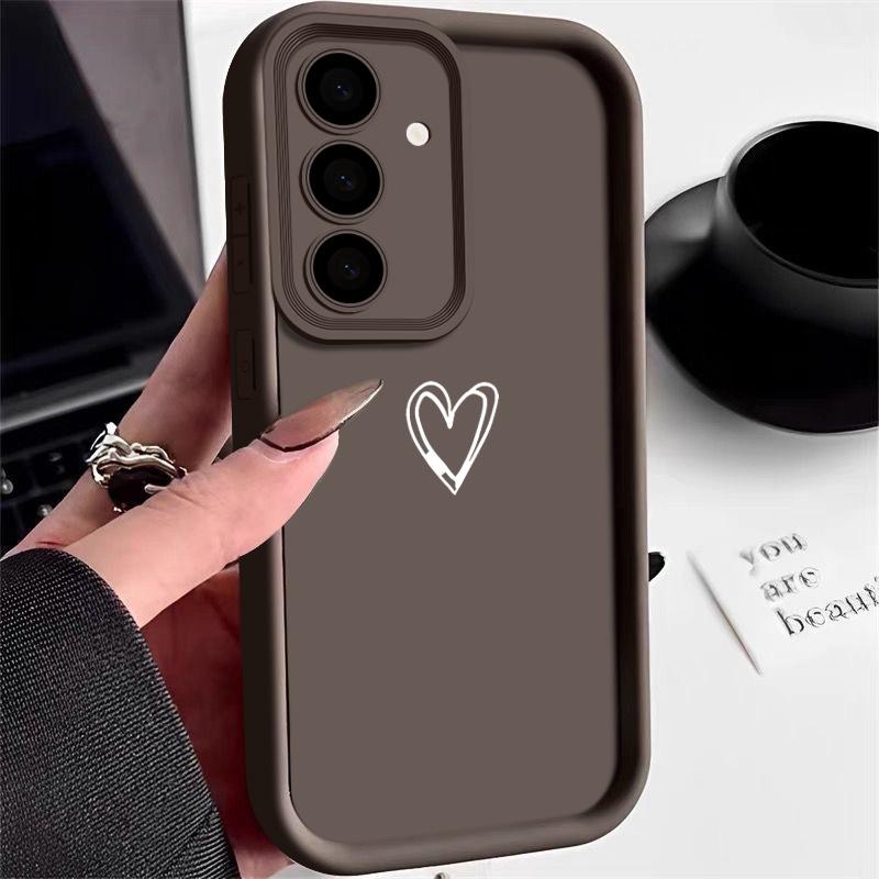 Minimalism Love TPU Case For Samsung Galaxy M34 M31 M51 M30S M23 M36 M16 M20 M15 M36 S23 S22 S20 S21 Plus Ultra FE Phone Cover