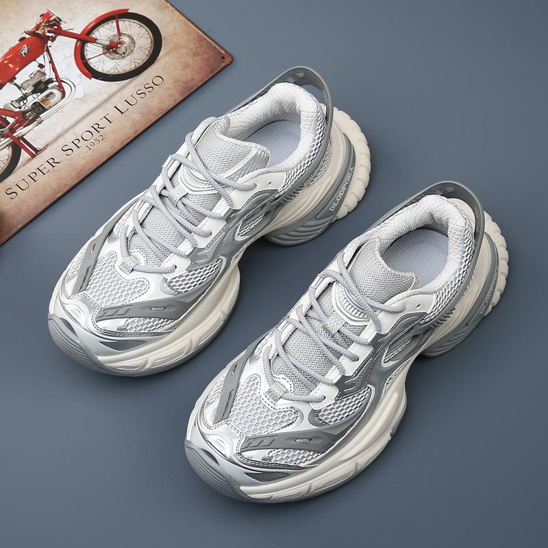2024 new dad shoes niche homemade couple shoes men's and women's shoes outdoor leisure Guochao sports shoes