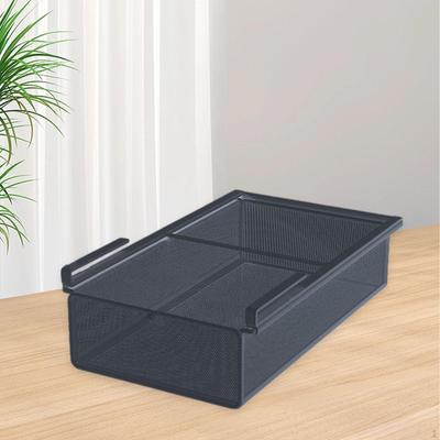 Cabinet Organizer with Sliding Feature, Under Shelf Basket for Home Use
