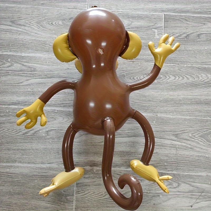 Giant Inflatable Monkey Pool Float - Durable Pvc, Perfect For Beach & Party Fun, Suitable For Ages 14+