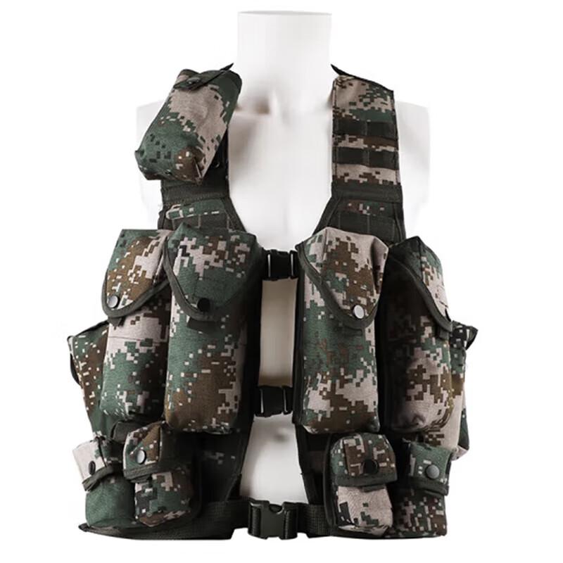 Elite Tactical Camouflage Battle Vest Set