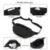 Men's Trendy Waterproof Chest & Waist Crossbody Bag