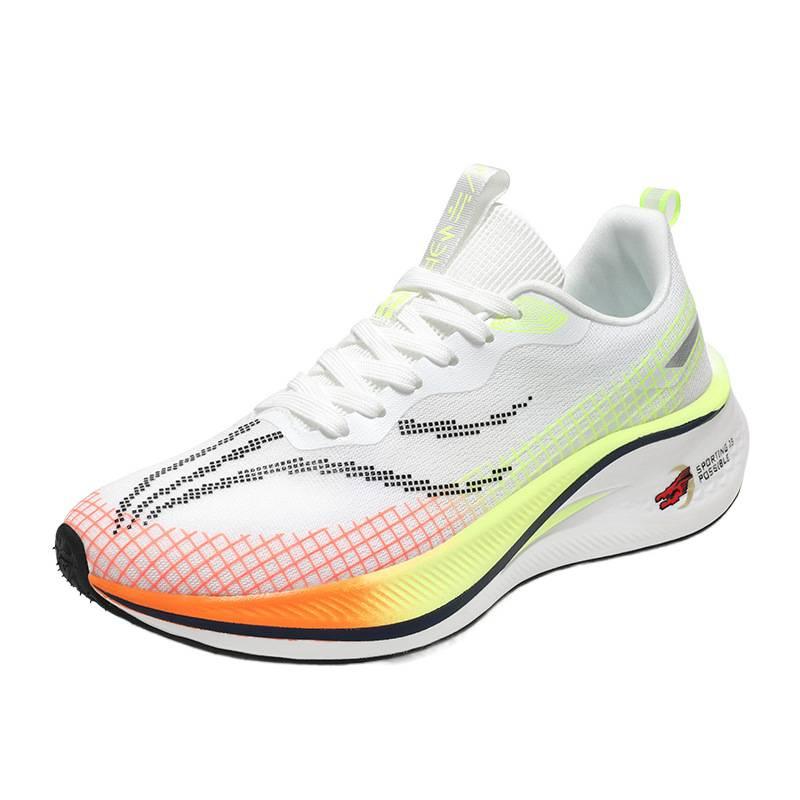 New Red Rabbit 7 Couple Carbon Board Mesh Breathable Sneakers Year Daddy Trendy Shoes Men's Casual Running Men's Shoes