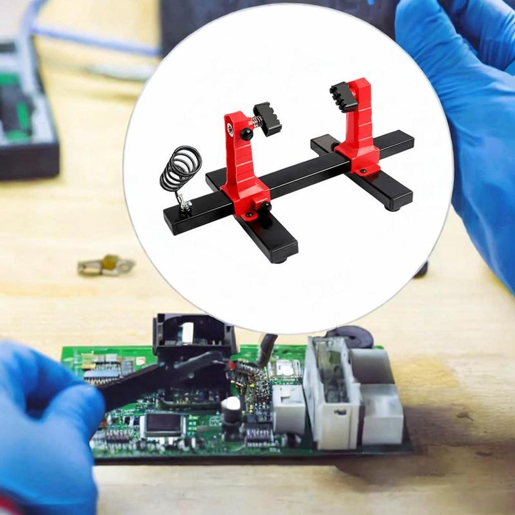 Leiterplattenhalter, verstellbare Schweißhalterung, 360°-Hilfsklemme, Reparaturwerkzeug, Klemmsatz, robuste Grundplatte