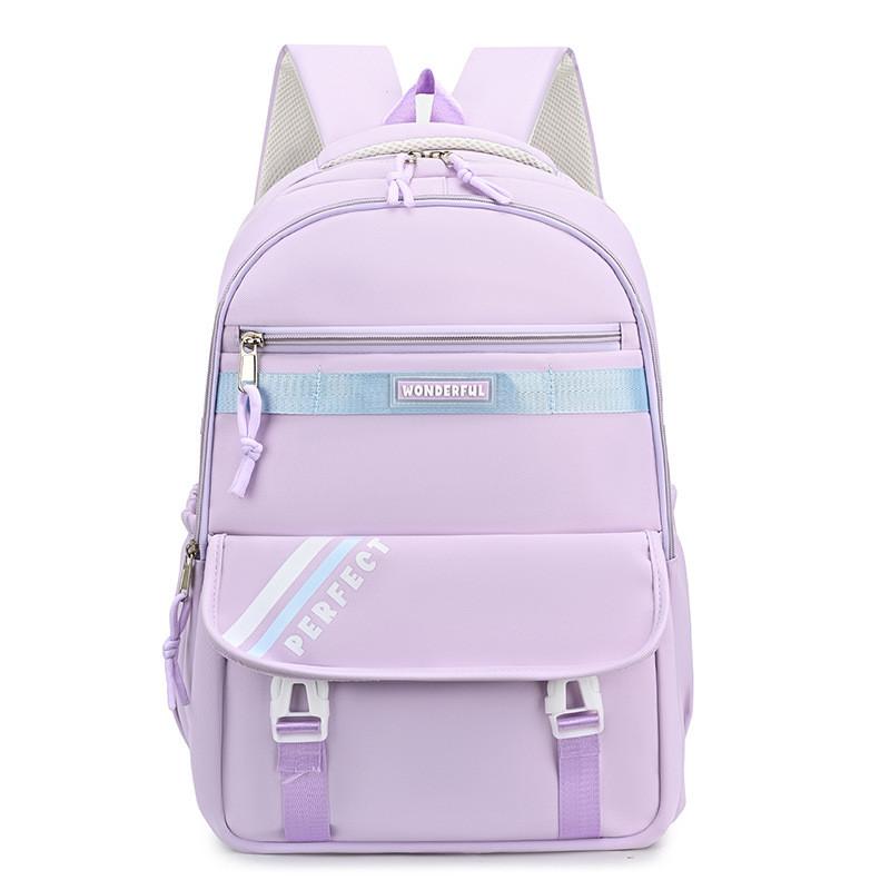 Letter Print Perfect Backpack Casual Student Schoolbag Travel Computer Bags