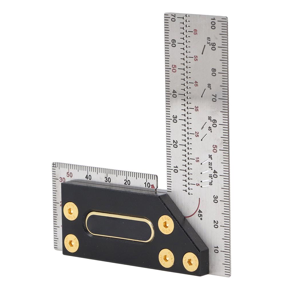 L Measurements Ruler Stainless Steel High Accuracy Carpenter Framing Ruler