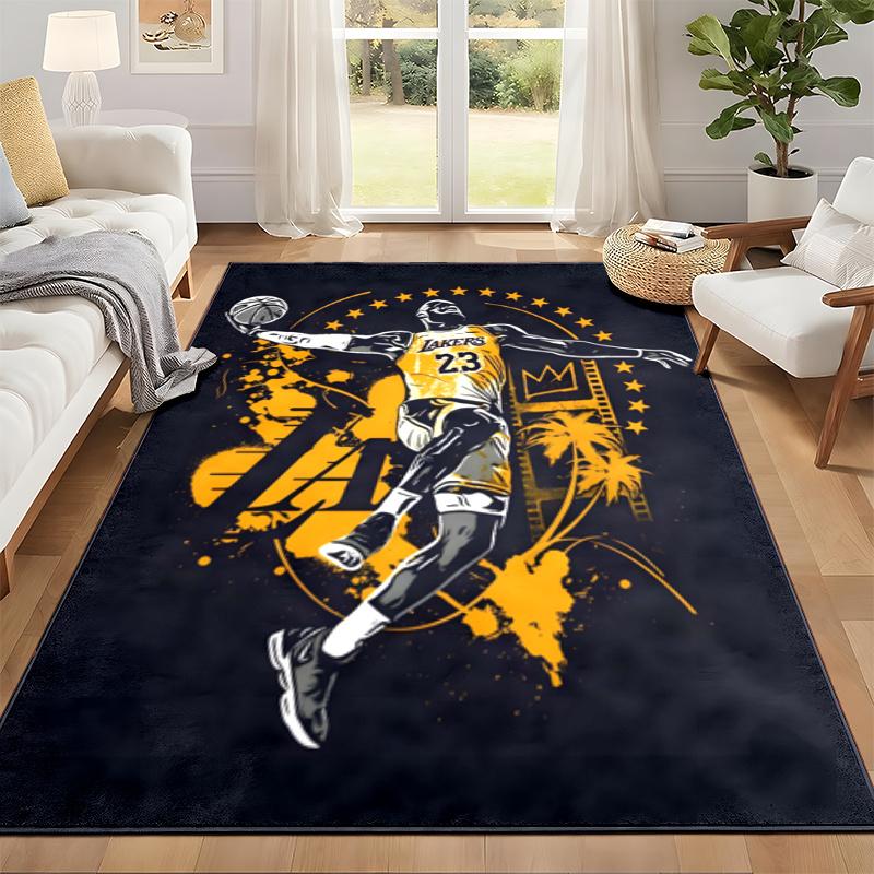 James Carpet Door Mat for Living Room or Bedroom Protective Mat Under Chair Office Decoration Christmas Gift Birthday Present