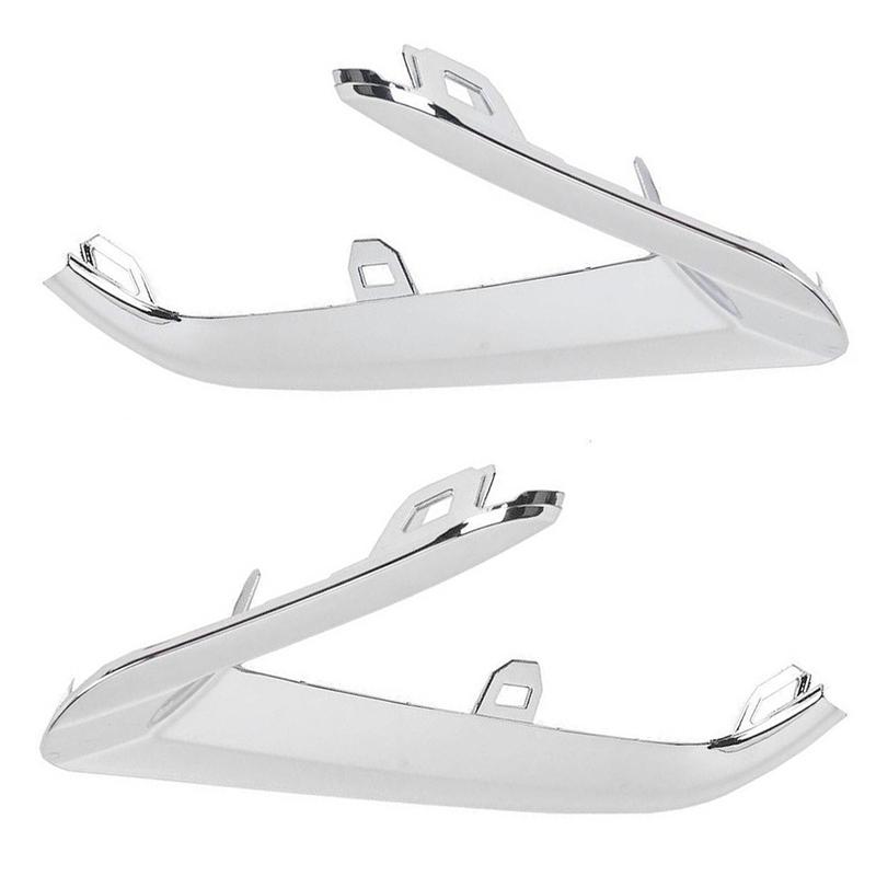 Chrome Front Bumper Fog Lamp Cover Trim Left Right Side 23335550 23335551 For GMC Terrain 2018