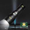 New Powerful G600/601 LED Flashlight Zoomable Spotlight with Power Display Type-c Charging Outdoor Emergency Camping Lantern