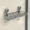 Tazza di aspirazione per doccia Scaffale portaoggetti da bagno Cesta Organizzatore per la casa Scaffale Decorativo Facile da installare Organizer per il bagno