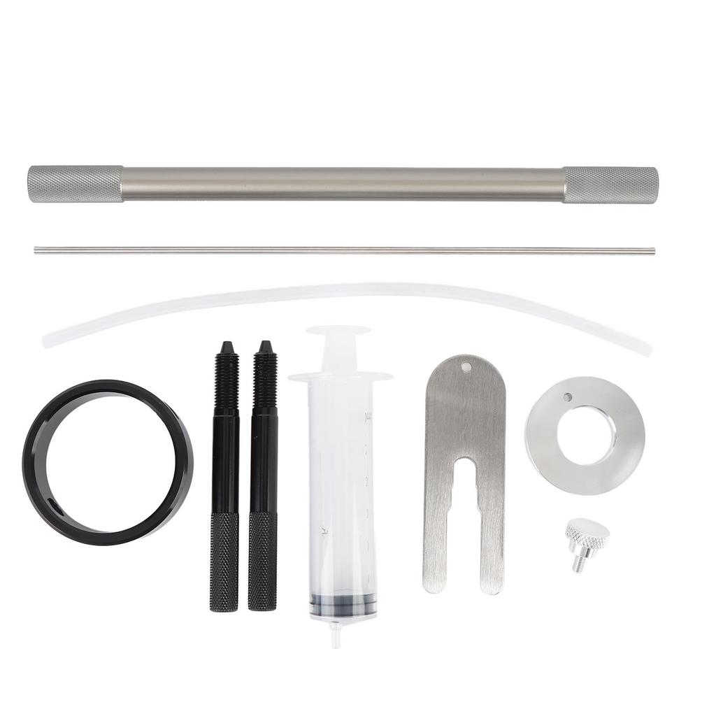 Gabel-Service-Werkzeugsatz Gabelölstandswerkzeug Federkompressor Dämpferstangenwerkzeug für die meisten normalen und umgedrehten Gabeln