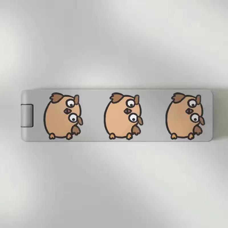 Ultradünner Neutraler Desktop-Telefonständer - Multifunktionales Klappkarten-Design