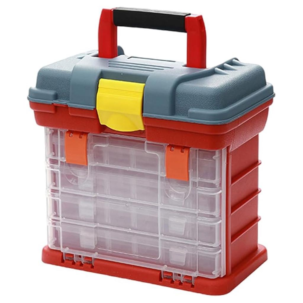 4 Layer Stackable Storage Box Things Storage Box Adjustable Compartment For Jewelry Tool Small Item