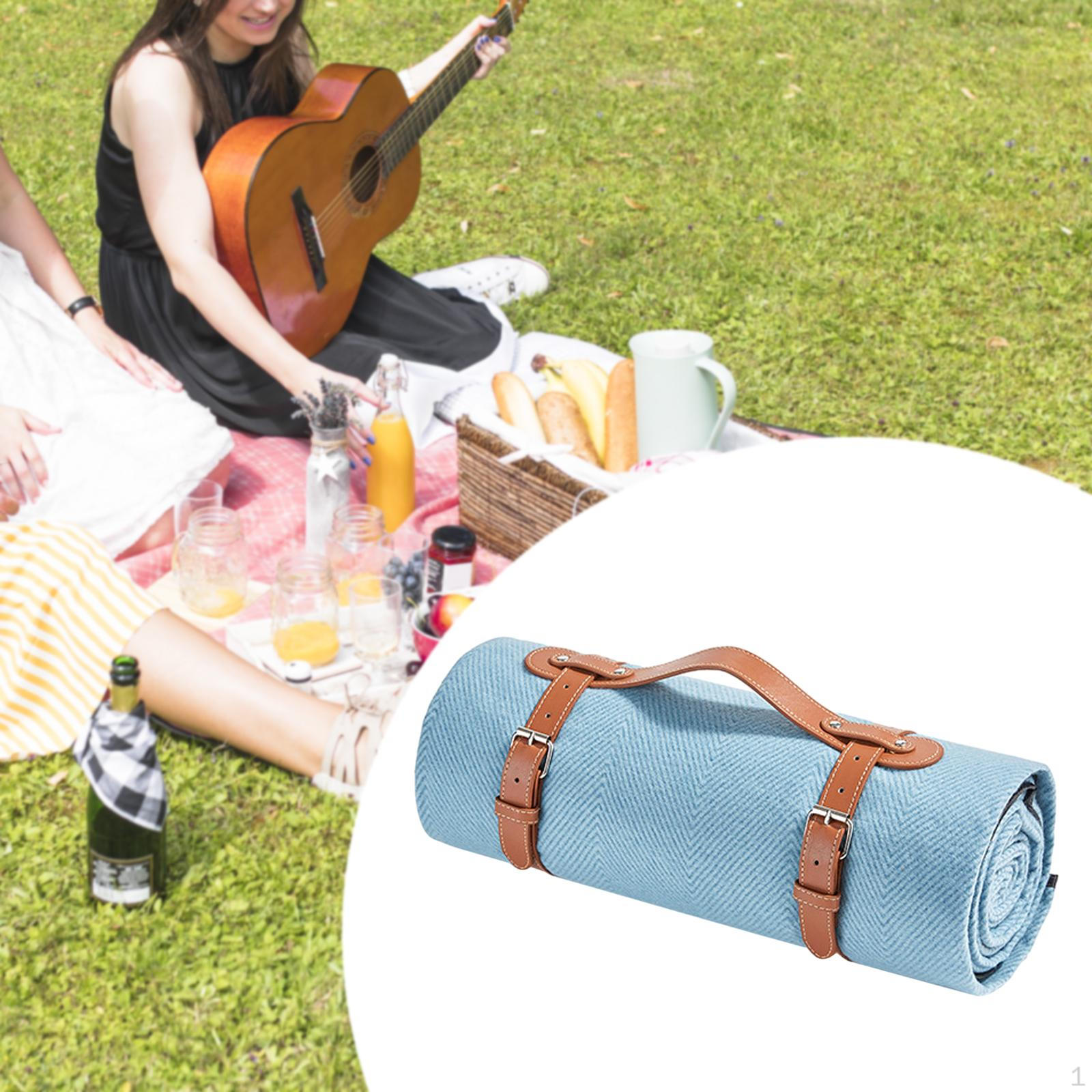 

Уличное одеяло для пикников и кемпинга с ручкой для переноски летних мероприятий