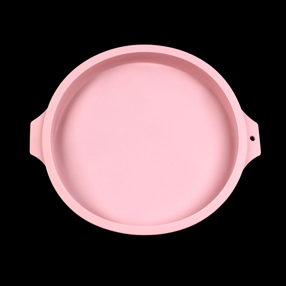 Silicone World 6/8 Zoll Silikon-Kuchenformen DIY Mousse Regenbogen Schichtkuchenform Runde Herzförmige Backform Backwerkzeuge