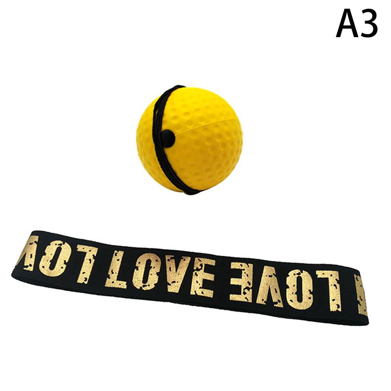 

Boxing Speed Ball Head-Mounted Pu Punch Ball Mma Sanda Training Hand Eye Reaction Gym Sandbag Muay Thai Boxeo Fitness Equipment A3