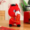 Horse Doll Year of The Horse Blessing Banner Good Luck Gift Compact Size Zodiac Sign Cultural Heritage Doll Ornament