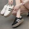 Women's Thick Sole Sneakers Fashion Casual Board Shoes for Women Tennis Training Shoes Forrest Gump Shoes Lace Up Platform Shoe